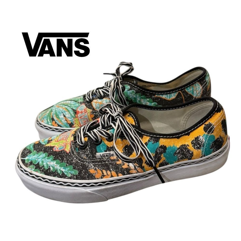 Rare Vans Authentic Crayola Van Doren Inspired Skate Shoe Sneakers 6.5